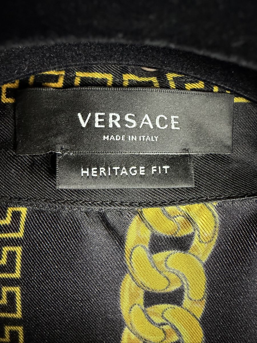 Versace Hemden: Versace Hemd Schwarz Gold – Gebraucht aus Haag (Rheintal) von BNMC.store 4