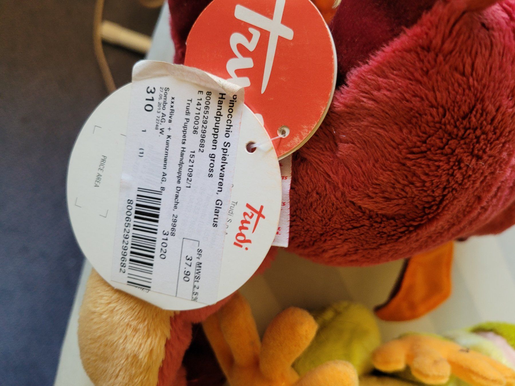Bambole: Handpuppen – Nuovo (secondo la descrizione) da GLARUS venduto da Glarus4 4