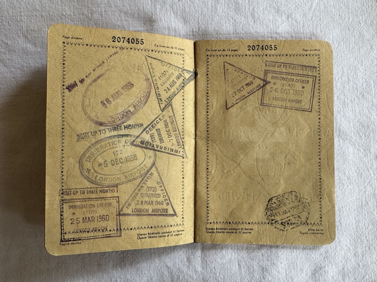 Dokumente: Passport Suisse Schweizer Pass – Gebraucht aus GRAND - LANCY von petitpain67 9
