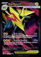 Mega Manectric #158 Me01 Mega Evolution Ultra Rare Holo Full