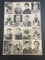 FC BASEL 1893 - CUPSIEGER 1967 - SAMMELKARTEN UNGESCHNITTEN