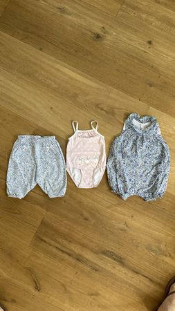 Ensemble d'été pour bébé, 3 pièces, comme neuf, 12M-24