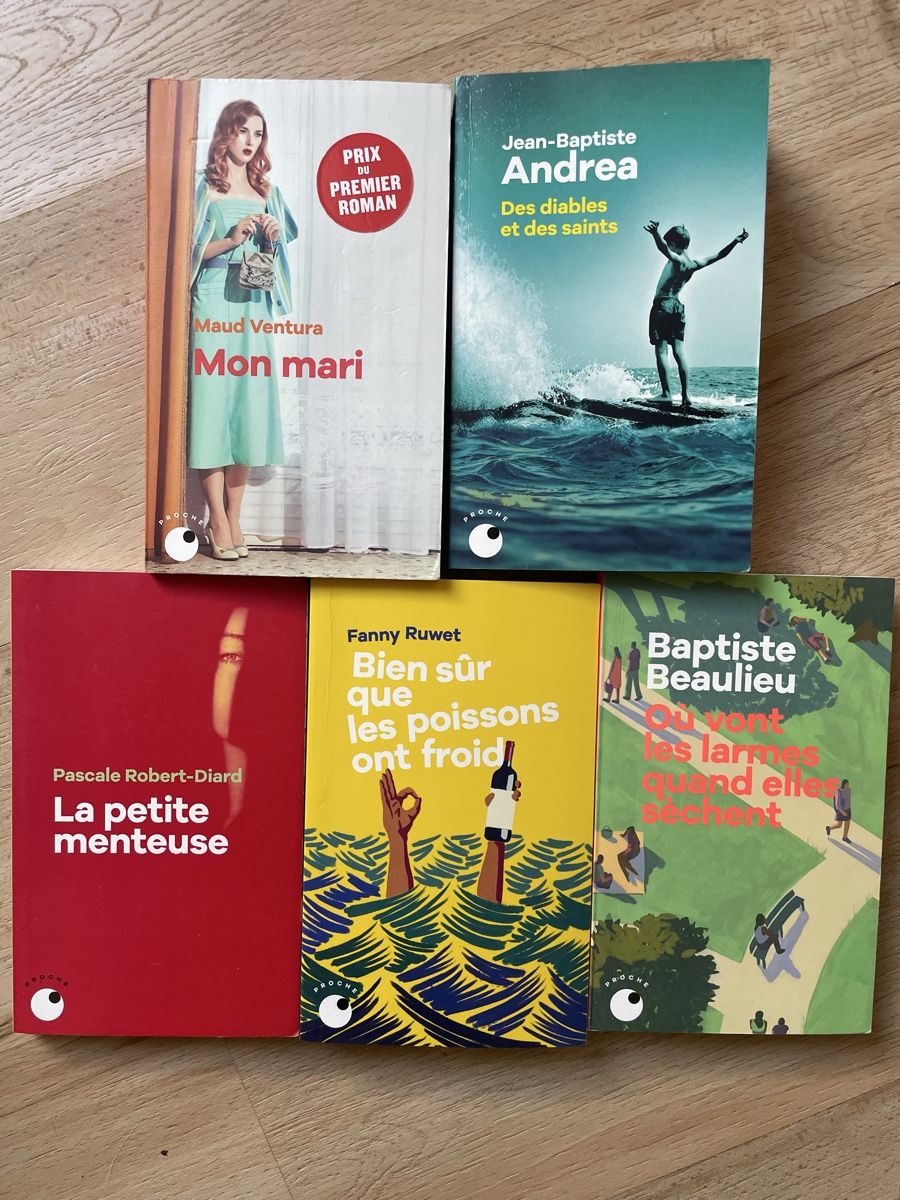 Livres: Lot de 5 romans collection « proche » – D'occasion à Crissier par Nouchki76