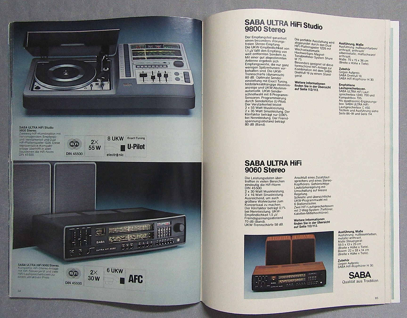Zeitschriften & Magazine: SABA Gesamtprogramm 78/79 - Magazin mit SABA Geräten – Gebraucht aus Auenstein von Padabimbim 6