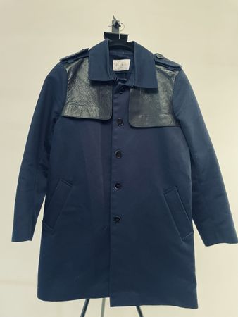 SANDRO - T 38, veste bleu marine