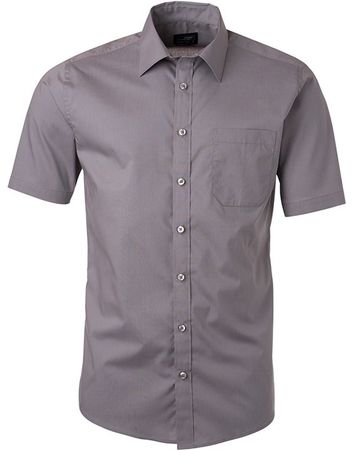 James & Nicholson JN680 – Kurzarm Poplin Hemd – Neu!