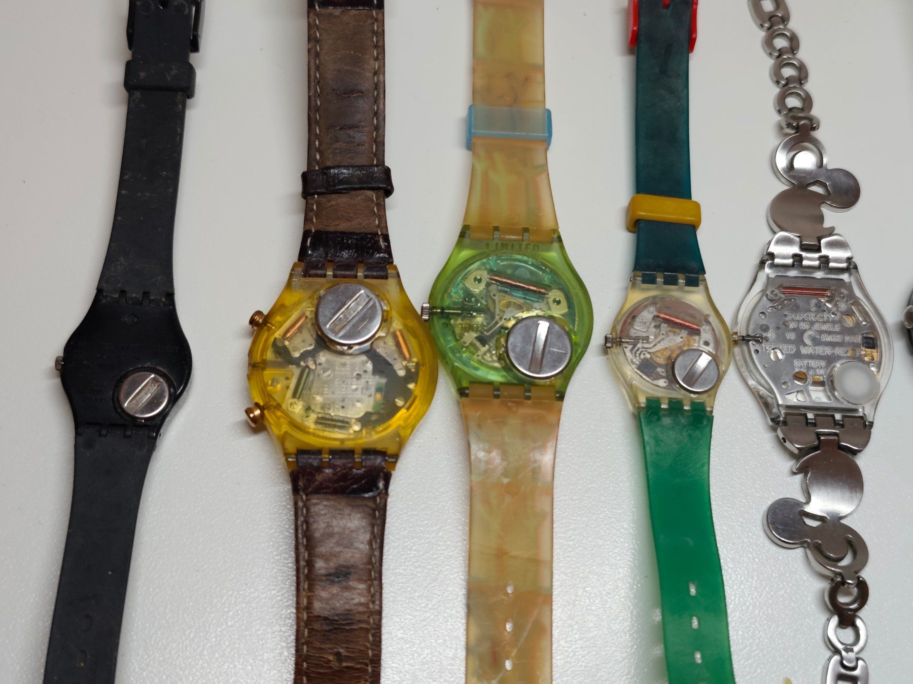 Swatch Orologi: Uhren Lot 10 Swatch Uhren – Difettoso da Eschenbach SG venduto da Piratenschatz 4