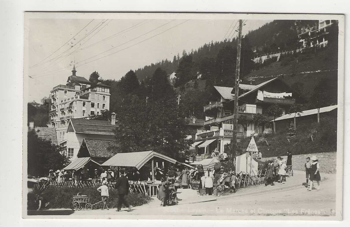Ansichtskarten: Leysin, 1924 – Gebraucht aus Spiez von Niesen20