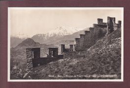 SION - Ruines de Tourbillon