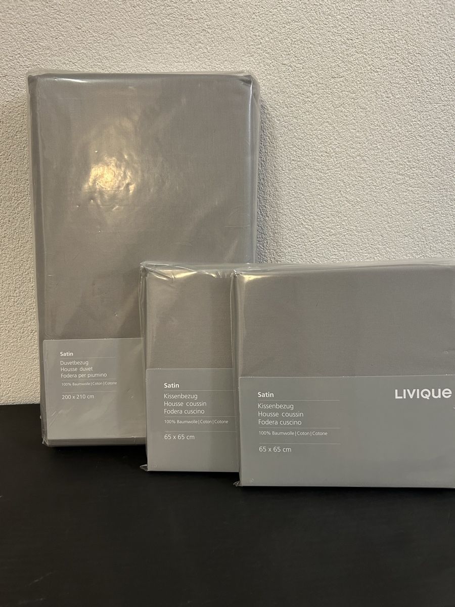 Livique Bettwäsche: draps de lit – Neu und originalverpackt aus Perroy von MR6.
