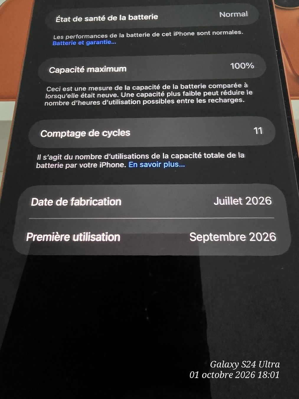 Apple Telefoni cellulari / Smartphones: iphone 17 pro max 512GB orange  – Nuovo (secondo la descrizione) da Bernex venduto da elbarrio_82 2