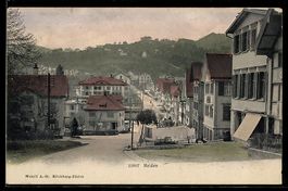 AK Heiden, Strassenpartie mit Häusern