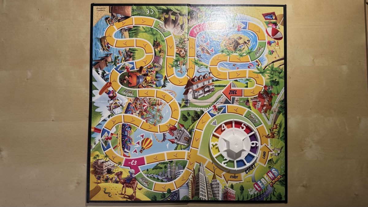 Hasbro Giochi: Das Spiel des Lebens Junior – Usato da Galgenen venduto da PhilM. 1