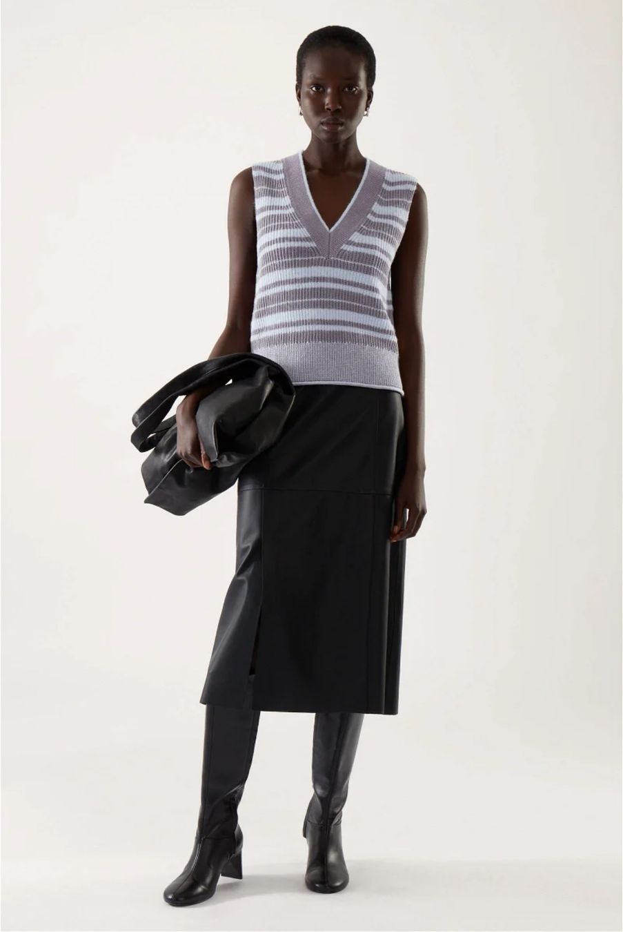 Cos Top: COS Strickweste/Pullunder Damen – Usato da Basel venduto da fukuro 3