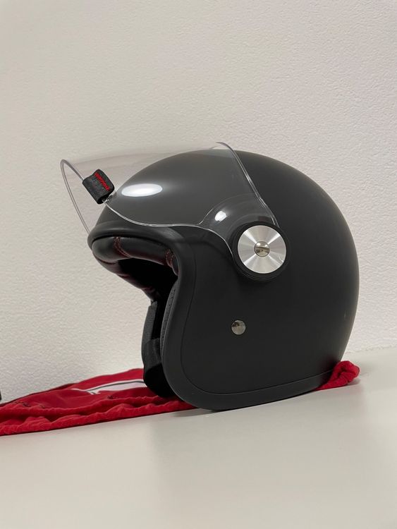 Casque Jet Bell Riot Solid noir – casque jet moto et scooter