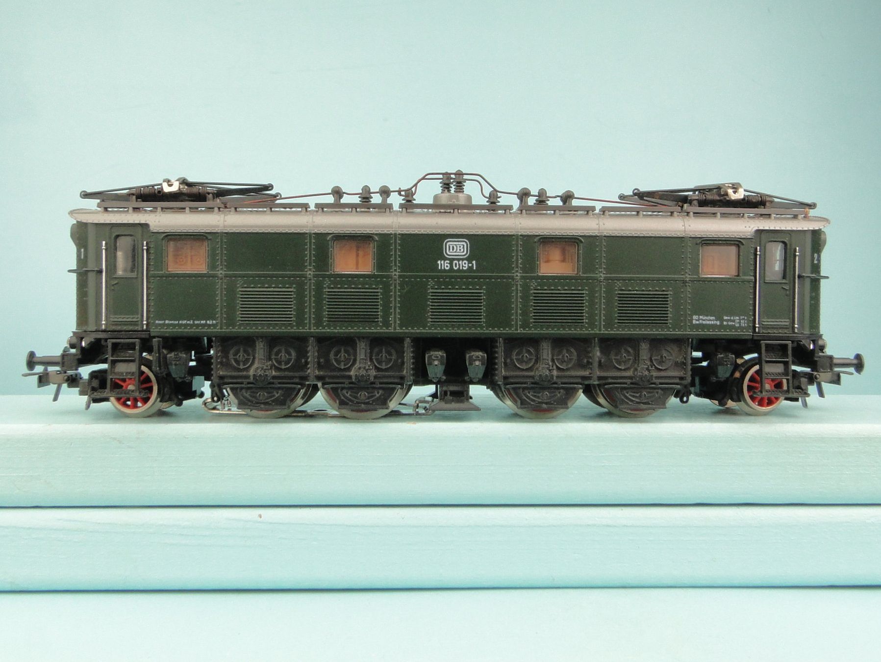 Roco Modellini di ferrovie: Roco 14145 BR 116, Wechselstrom – Usato da Bülach venduto da cann11 3
