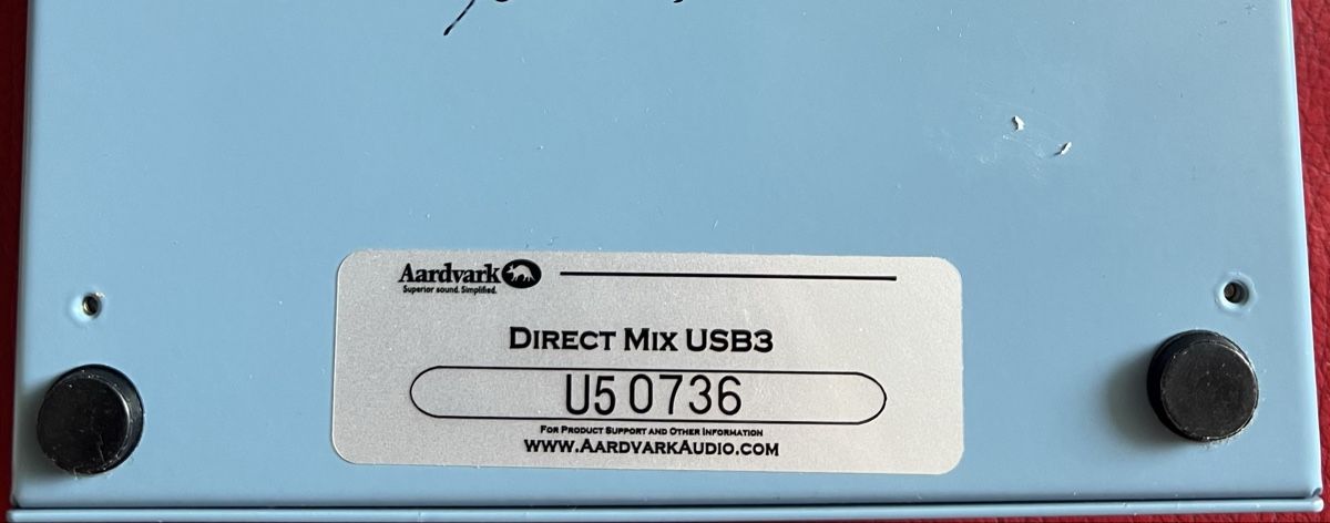 Equipement studio: Aardvark Direct Mix USB3 Professional USB Audio Interface 24 – D'occasion à Oberhofen Thun'see par SwissTreasure 3