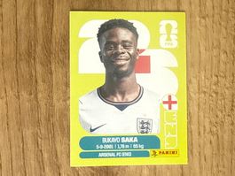 Panini FIFA WM 2026 Sticker Bukayo Saka  ENG 17
