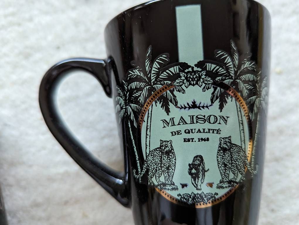 Tazze: Lot de deux mugs neufs – Usato da Chêne Bougeries venduto da guimzou 3