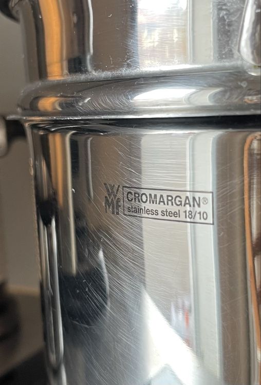 Grosser WMF Cromargan Kochtopf Edelstahl 3