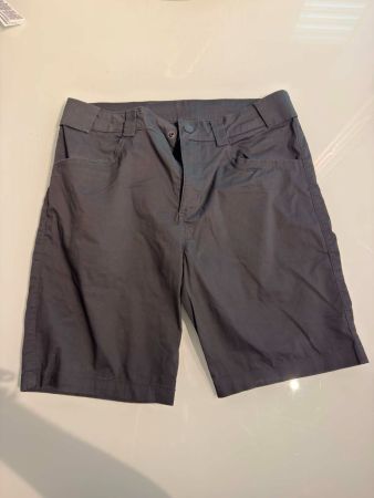 QUECHUA Herren-Wandershorts, NH100, Grau SIZE S