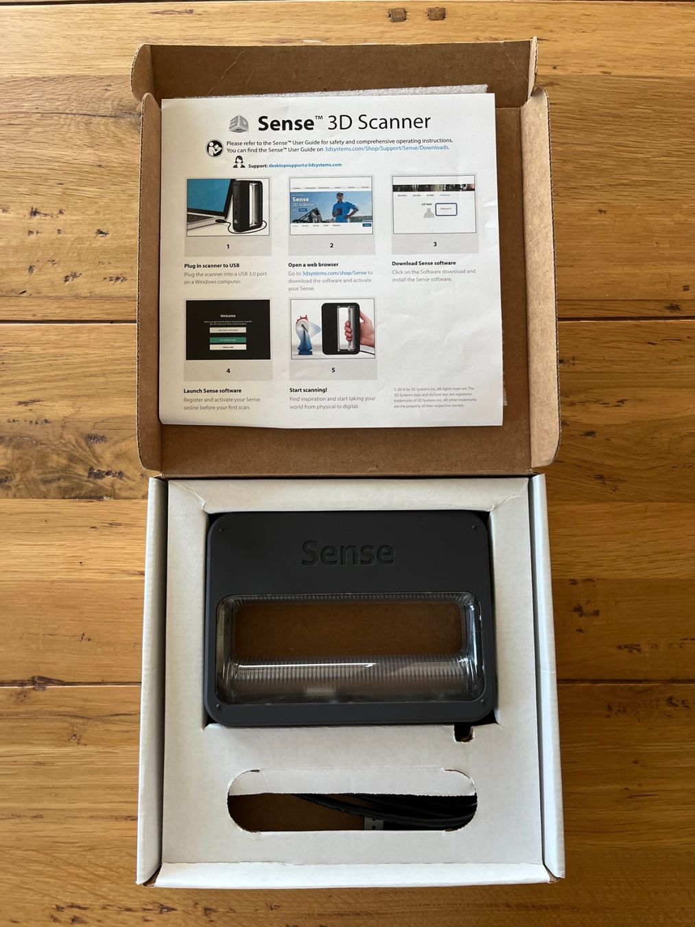 Scanner: 3D Systems Sense 2 3D Scanner - ohne Software – Gebraucht aus Zürich von koila 5