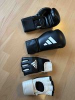 Adidas Boxing Gloves and MMA Gloves Set