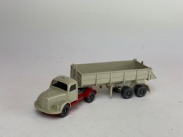 Wiking Mercedes L 3500 Kippsattelzug h-gelbgrau