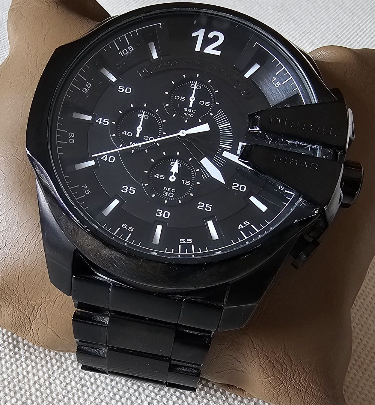 Diesel Orologi: DIESEL Chronograph Herrenuhr 53mm – Usato da Speicher venduto da Lemore 1