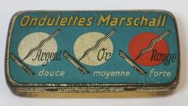 Grammophonnadeln Ondulettes-Marschall Dose Grammophon