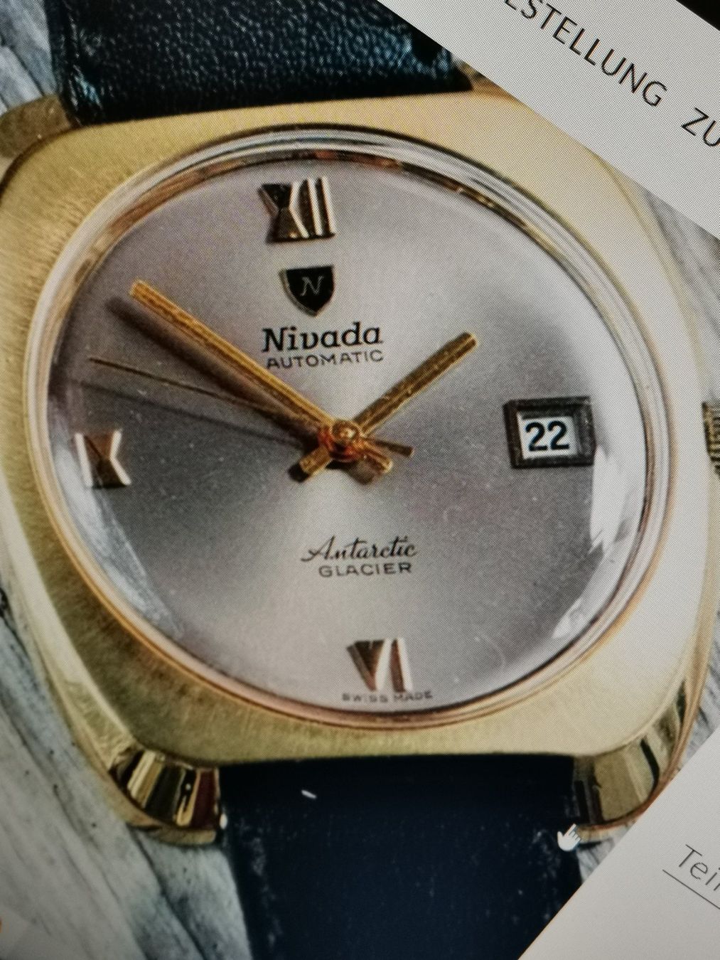Nivada Orologi: Uhr Nivada Automatic Antarctic GLACIER  in "S i l b e r" – Nuovo (secondo la descrizione) da Seuzach venduto da Tritis01 1