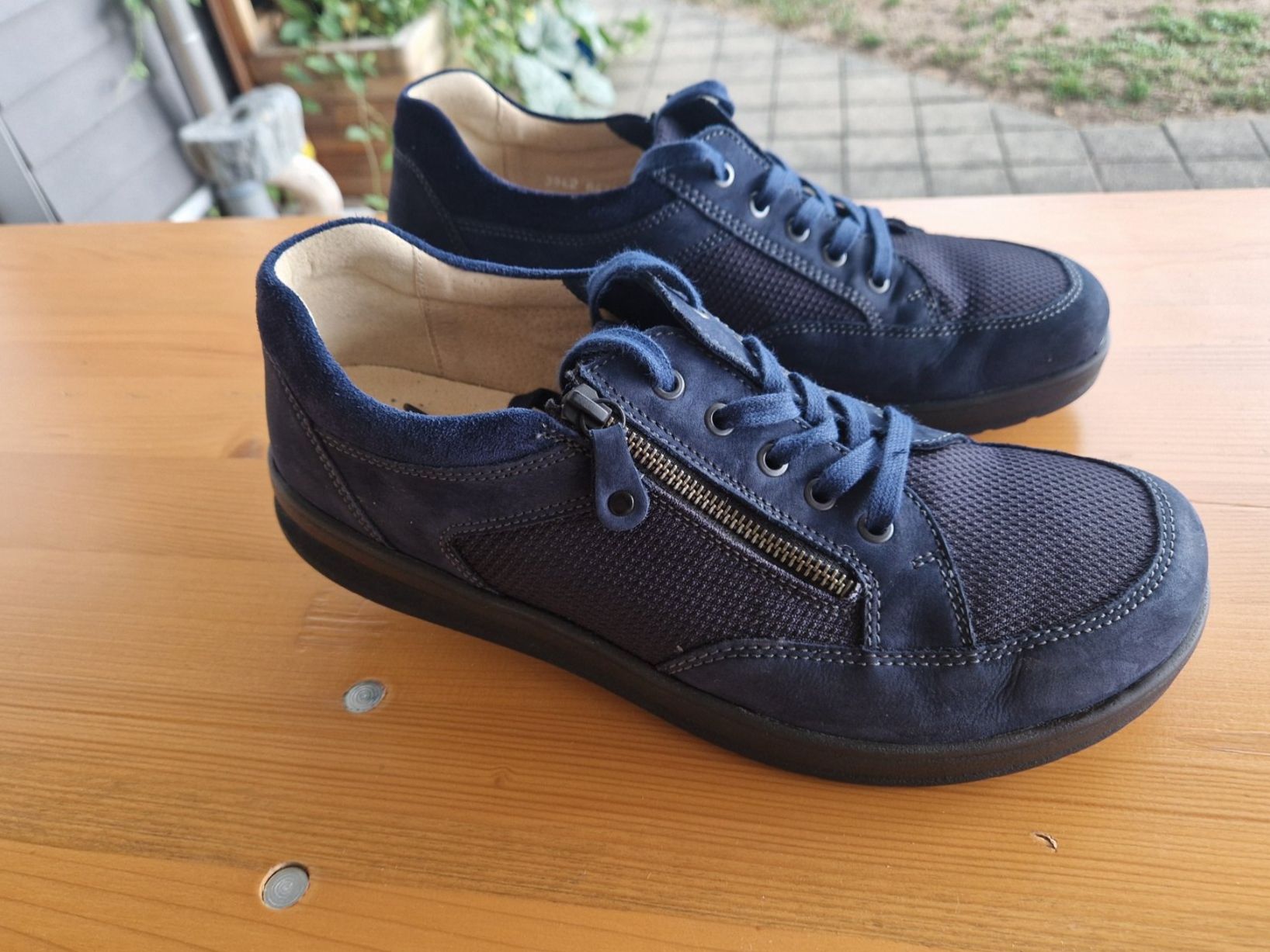 Helvesko Herrenschuhe: Helvesko Schuh Herren Grösse 45 blau – Gebraucht aus Reiden von Clematis_ 1