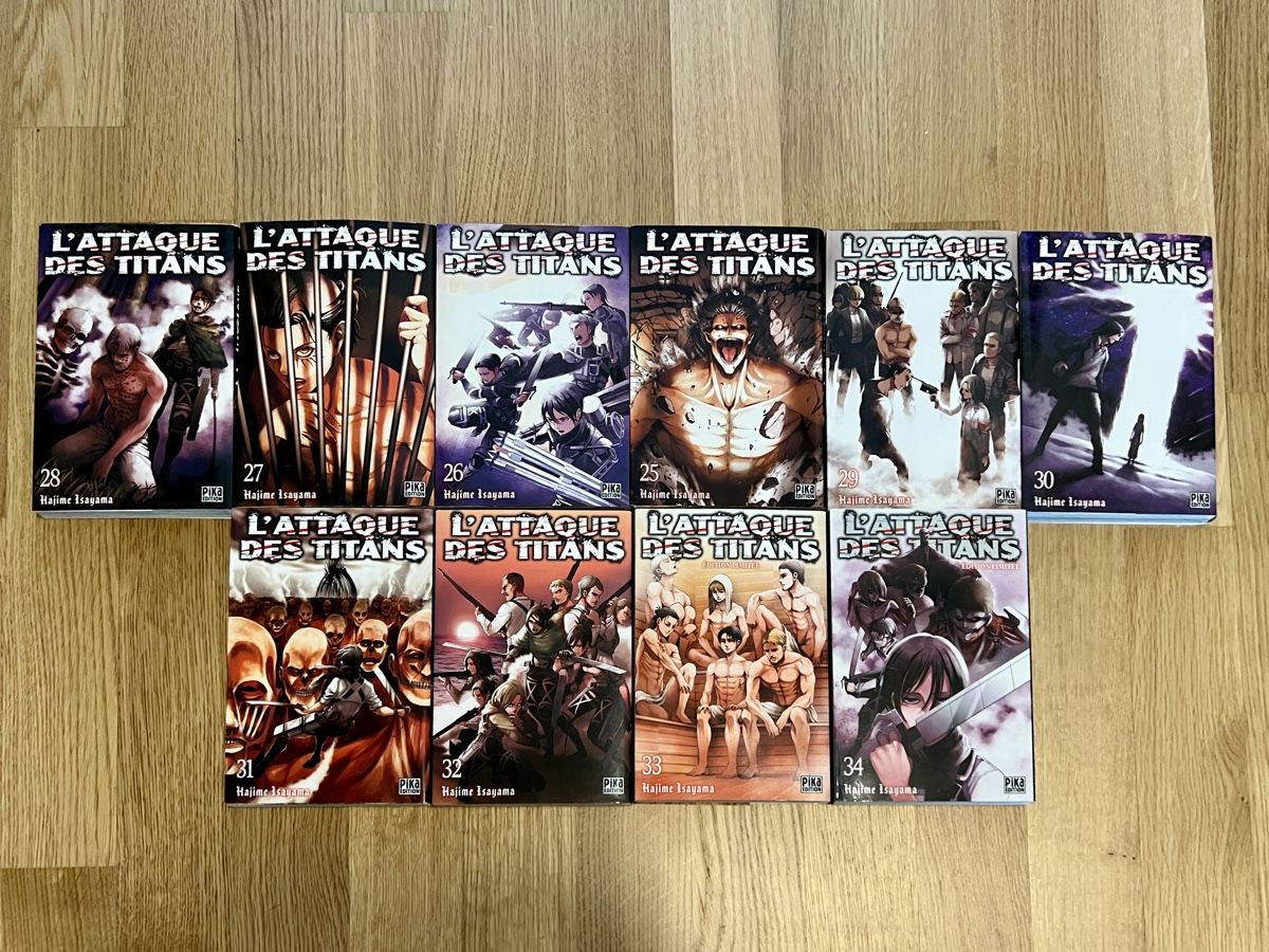 Fumetti: Manga Attaque des Titans – Nuovo (secondo la descrizione) da Rolle venduto da dan_2607 3