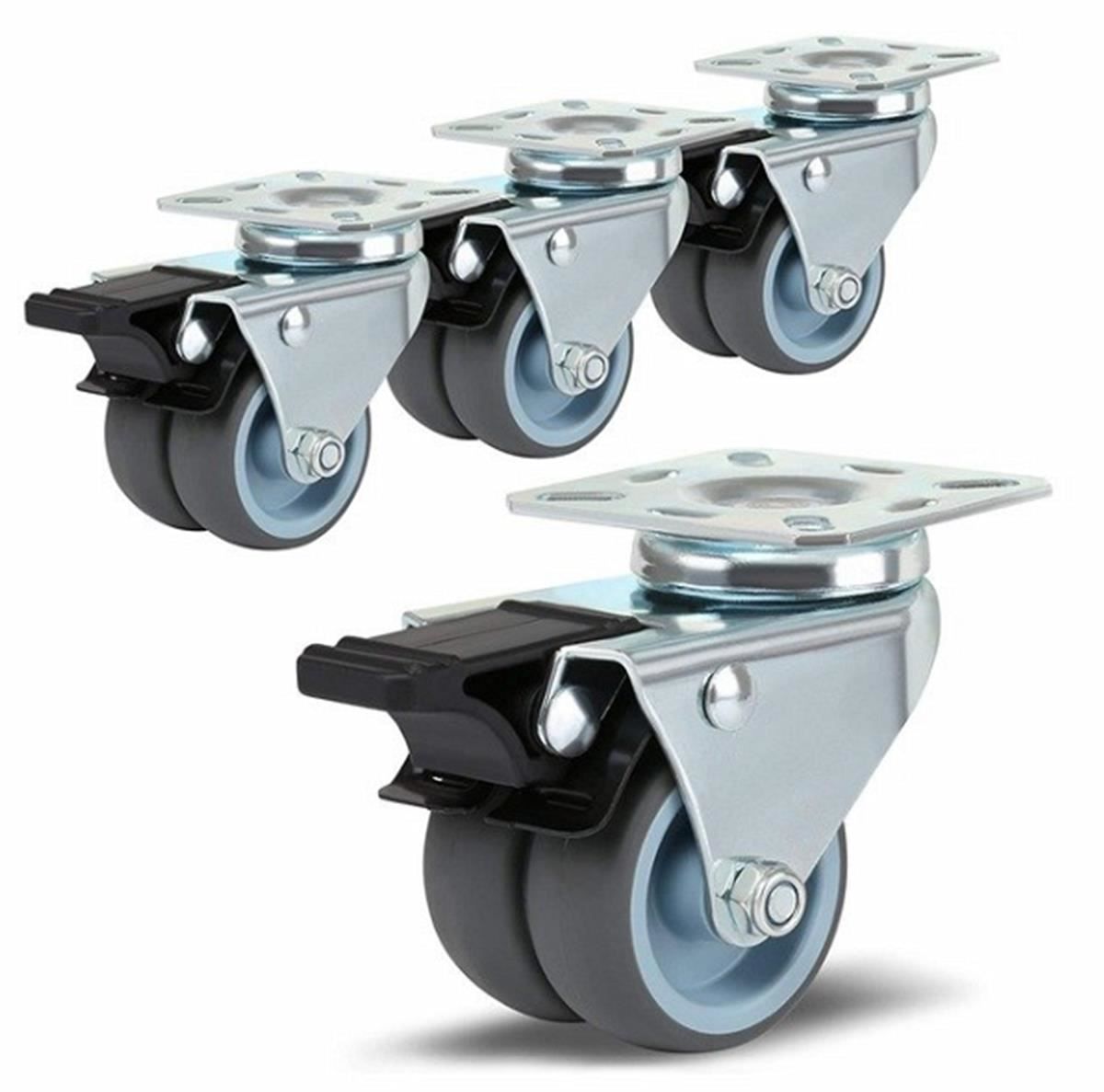 Altro per stoccaggio & trasporto: 4tlg Transportroll Lenkrollenset Wheels – Nuovo (secondo la descrizione) da Thun venduto da Top32 5
