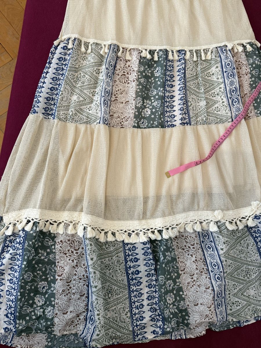 Kleider: Longue robe bimatière – Neu und originalverpackt aus Le Locle von tchanatakoua 7