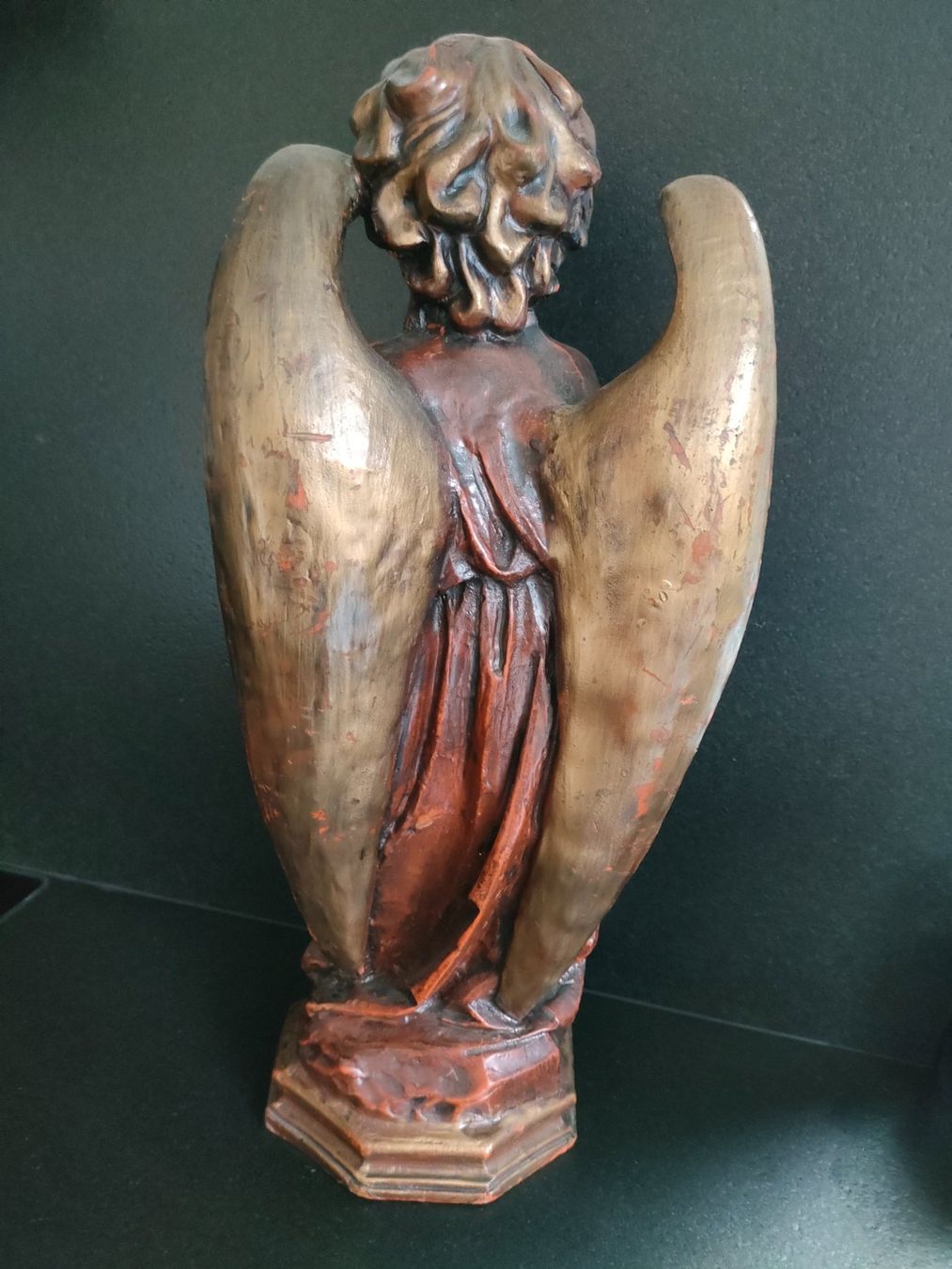 Statuette: Engel aus Wachs (Handarbeit) – Usato da Grabs venduto da Windancer 1