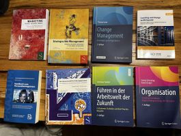 Verschiedene Bücher Betriebswirtschaft