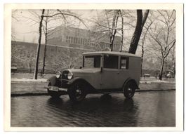 3 Fotografien Kastenwagen Adler, Auto-Ka
