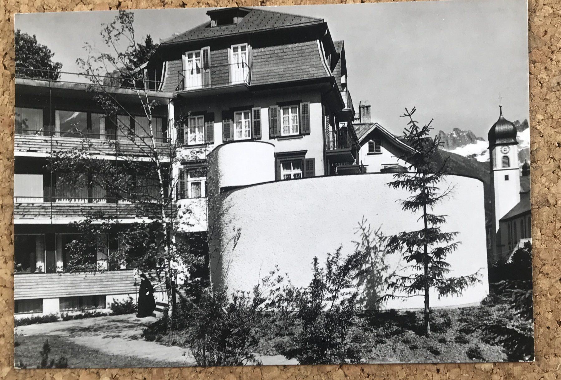 Cartoline postali: ANSICHTSKARTE ST.JOSEFHAUS 6390 ENGELBERG – Usato da Ostermundigen venduto da wini63