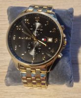 Tommy Hilfiger Uhr Goldfarben Chronograph Wasserdicht