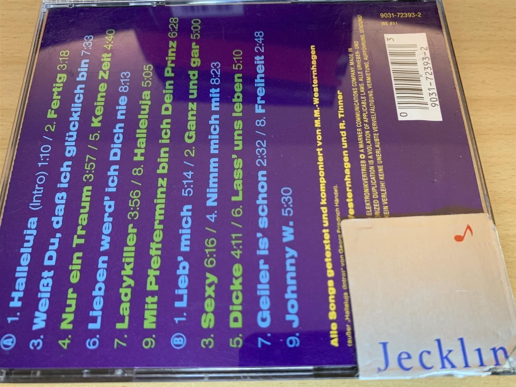 CD: Westernhagen – Live - 2 CD – Usato da Rikon im Tösstal venduto da Alpenmutz 1