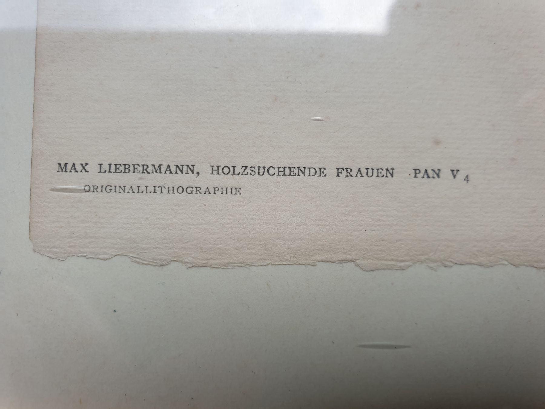 Grafica & Litografie: Originallithographie / Max Liebermann – Usato da Zürich venduto da B-Rock 5