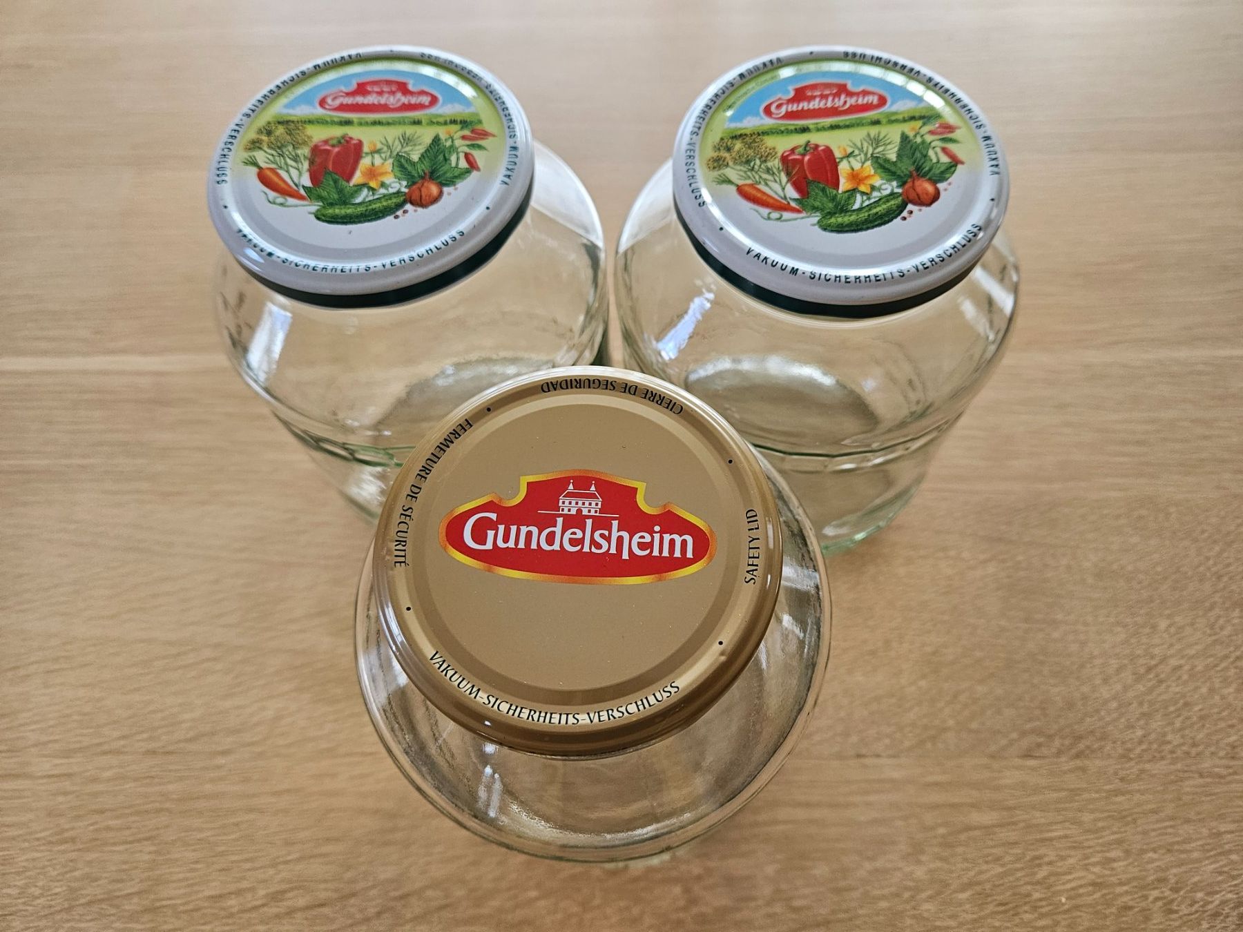 Contenitori & Simili: Drei gebrauchte "Einmach"gläser – Usato da Boswil venduto da Pjatla