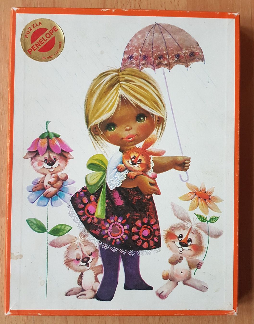Penelope Puzzles: RETRO HOLZPUZZLE / PENELOPE / MÄDCHEN – Gebraucht aus Sax von prinzenrollen 2