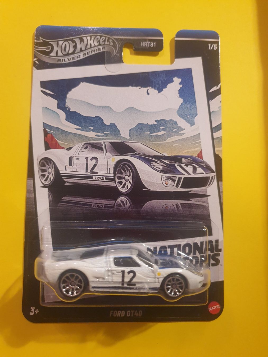 Hot Wheels Modellini d'auto: Hot Wheels FORD GT40 – Nuovo e nell'imballaggio originale da Oftringen venduto da Rotor 2