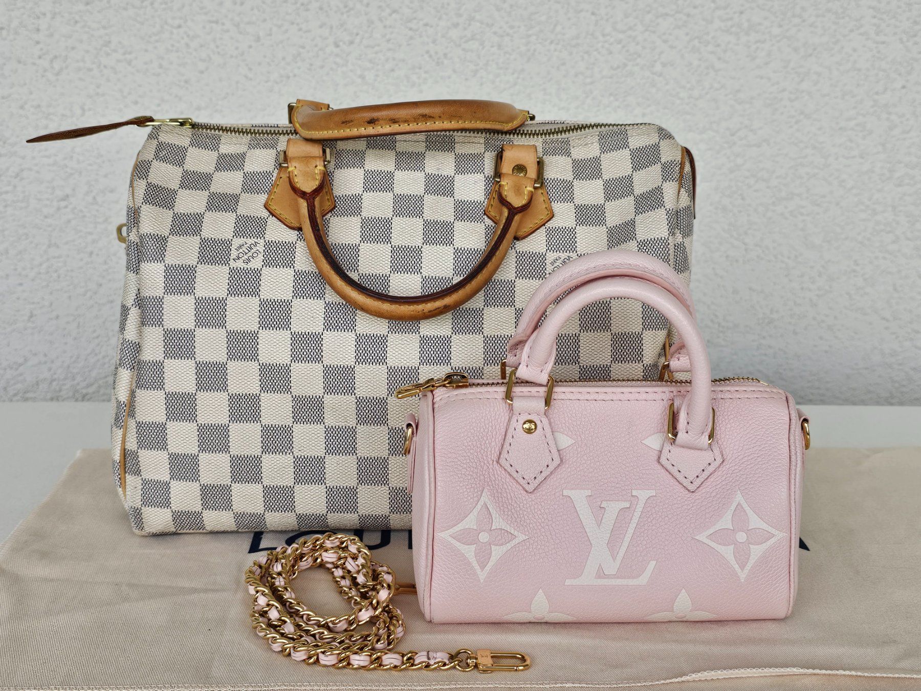 Louis Vuitton Sacs femmes: Nano Speedy Rose Quartz limited Edition - im Fullset – Neuf (Voir description) à Dottikon par Chicca_73 8