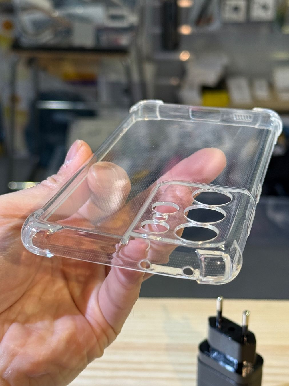 Cover & Protezioni schermo: S21 FE - Coque transparente antichoc – Nuovo e nell'imballaggio originale da Morges venduto da DigiAC 2