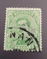 Belgien alte briefmarke
