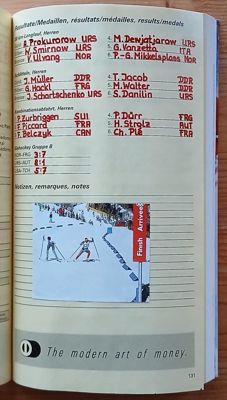 Libri: Schweizer Olympiaführer Calgary 1988 – Usato da Krauchthal venduto da mago371 7