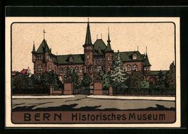 Steindruck-AK Bern, Historisches Museum